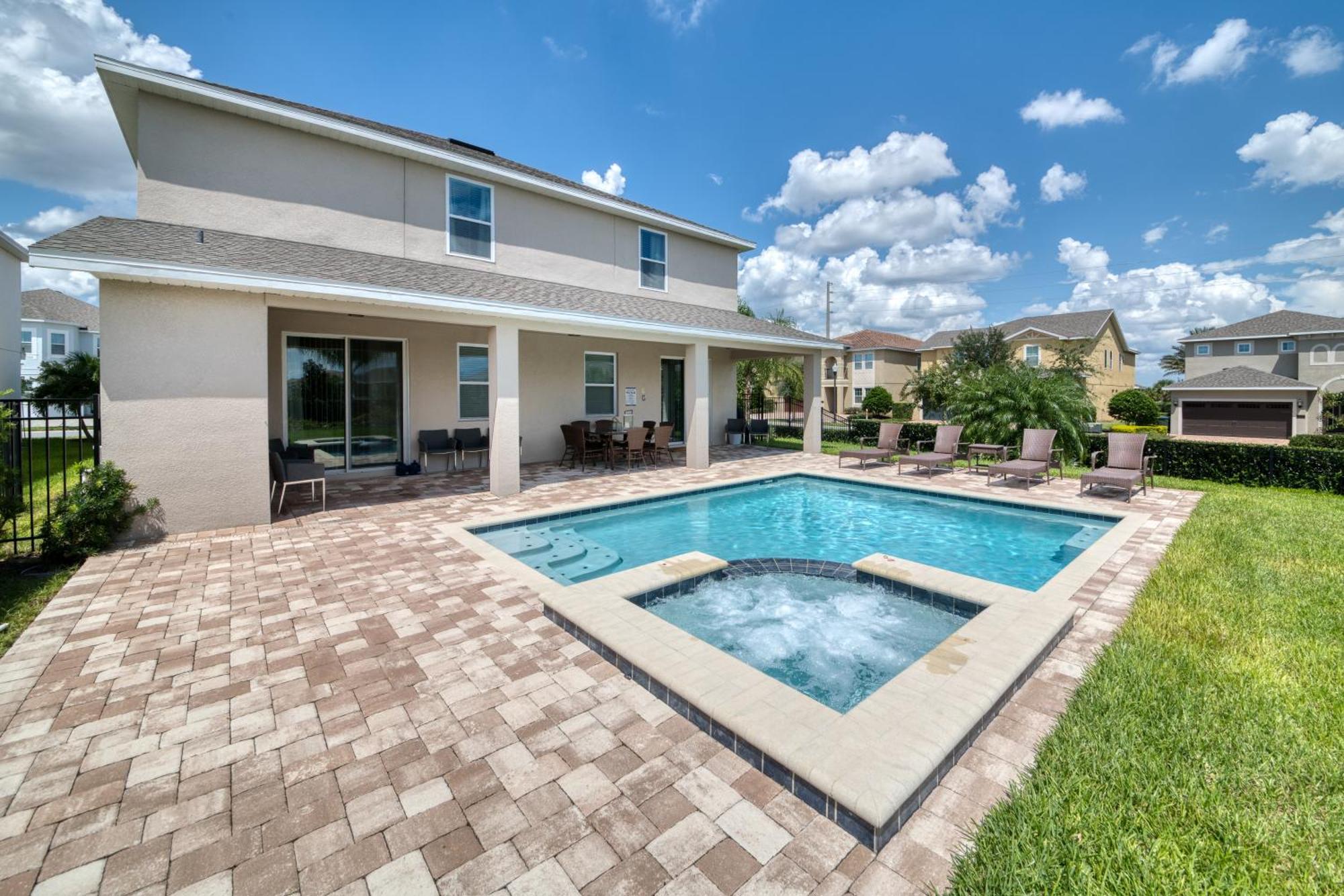 Exquisite Home With Media Room & Games Near Disney By Rentyl - 7600M Orlando Ngoại thất bức ảnh